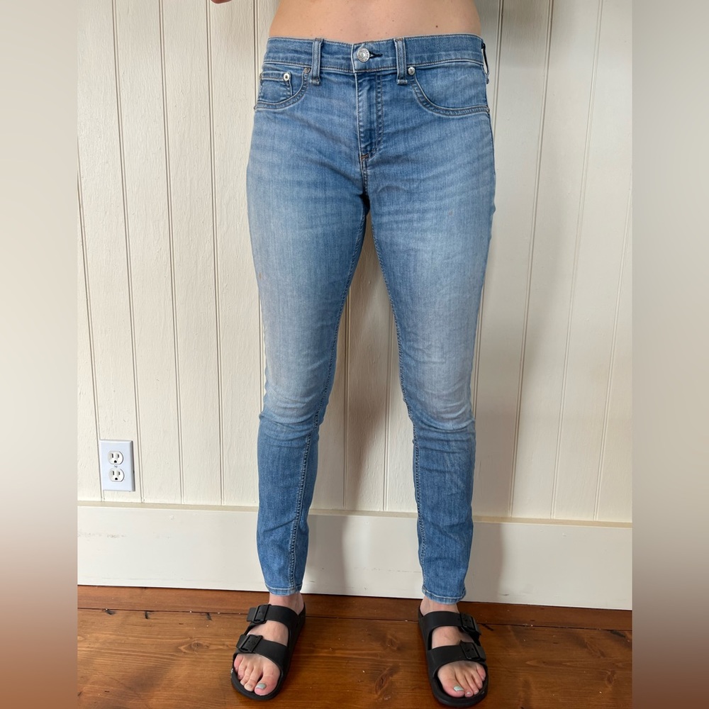 Rag & Bone Skinny Mid-Rise Jeans, PRESCOTT - 29